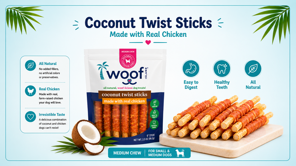 Why Our Chicken & Coconut Twist Sticks Are Flying Off the Shelves