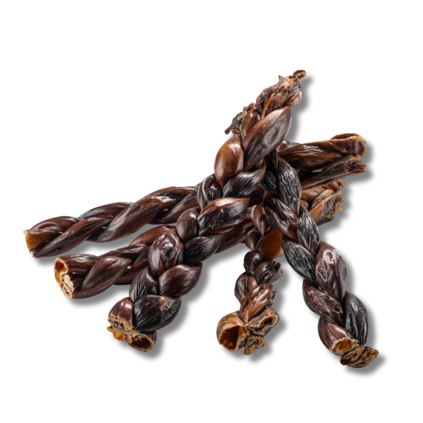 Woof Island Braided Beef Collagen Dog Chew, Long-Lasting Natural Collagen Chew for Aggressive Chewers 12 Inch