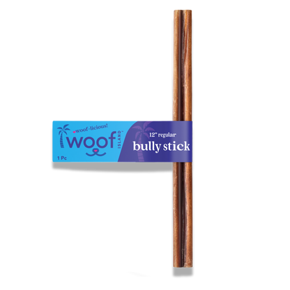 12" Standard Bully Stick for Dogs – Premium Natural Dog Chew