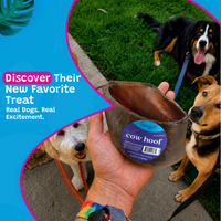 Woof Island Natural Cow Hoof No Filling, Extra Tough Long-Lasting Natural Dog Chew for Aggressive Chewers