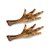 Woof Island Natural Chicken Feet Dog Chew, High-Protein Crunchy Joint Support & Dental Treat for Dogs