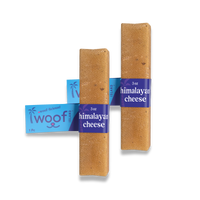 Woof Island Himalayan Yak Cheese Dog Chew, 100% Lactose-Free, Grain-Free & Long-Lasting Hard Cheese Chew 3–4 oz