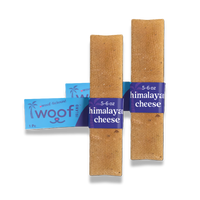 Woof Island Himalayan Yak Cheese Dog Chew, 100% Lactose-Free, Grain-Free & Long-Lasting Hard Cheese Chew 5–6 oz