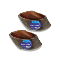 Woof Island Natural Cow Hoof No Filling, Extra Tough Long-Lasting Natural Dog Chew for Aggressive Chewers