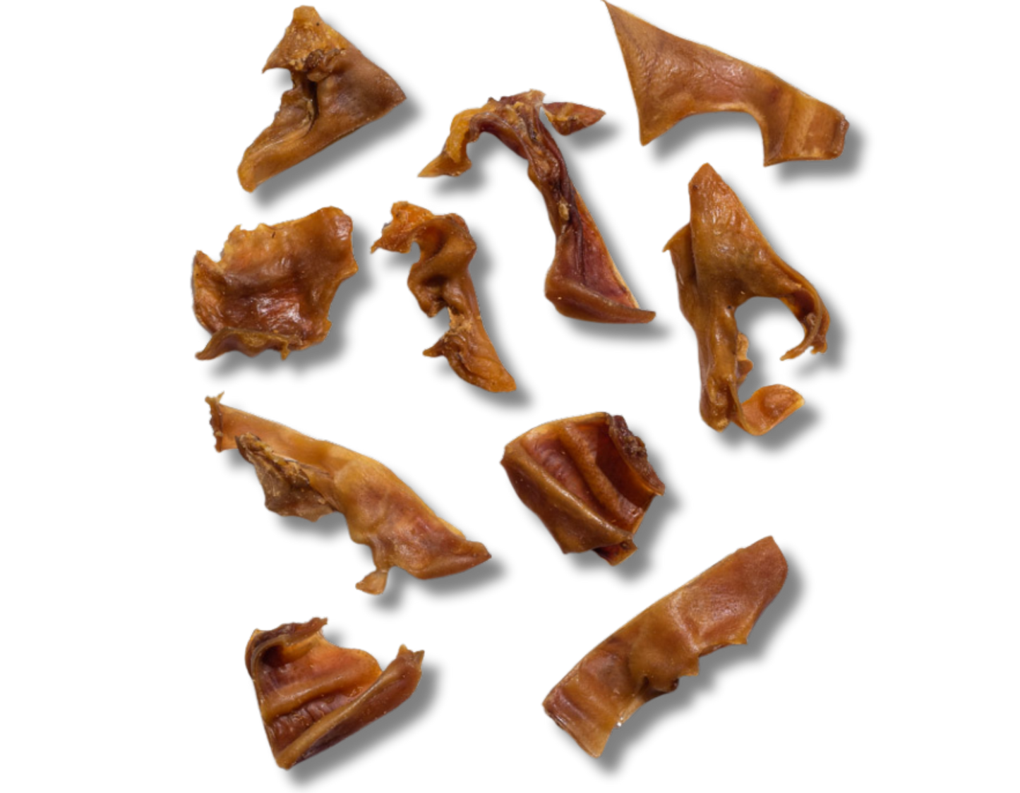 Sliced Pig Ears for Dogs – Natural Single-Ingredient Pork Chews