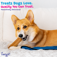 Woof Island Himalayan Yak Cheese Dog Chew, 100% Lactose-Free, Grain-Free & Long-Lasting Hard Cheese Chew 3–4 oz