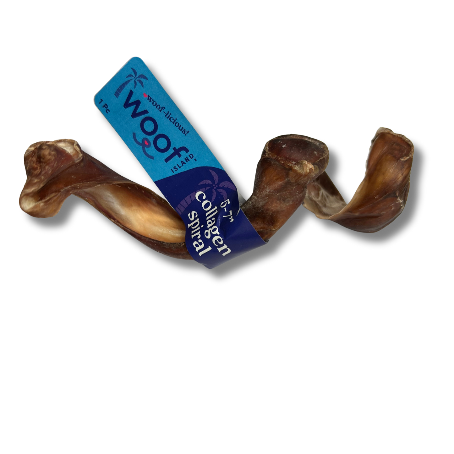 6-Inch Spiral Beef Collagen Sticks for Dogs – Natural Rawhide-Free Chew