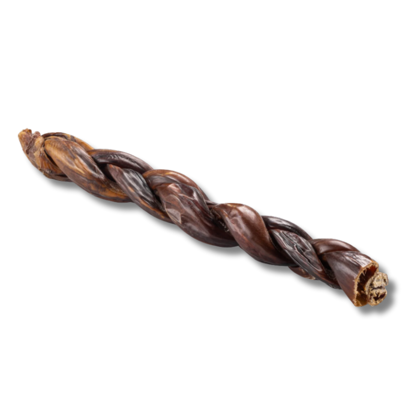 Woof Island Braided Beef Collagen Dog Chew, Long-Lasting Natural Collagen Chew for Aggressive Chewers 12 Inch