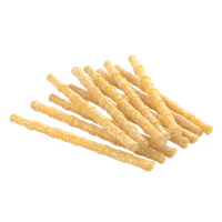 Woof Island Coconut Twist Stick Dog Chew, Rawhide-Free & Highly Digestible Dental Treat for Dogs