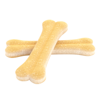 Woof Island Coconut Bone Dog Chew, Rawhide-Free & Highly Digestible Dental Treat for Dogs