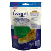 Woof Island Dried Coconut Wrapped with Real Chicken Dog Treats, 100% Natural, Rawhide-Free Tropical Treats for Dogs