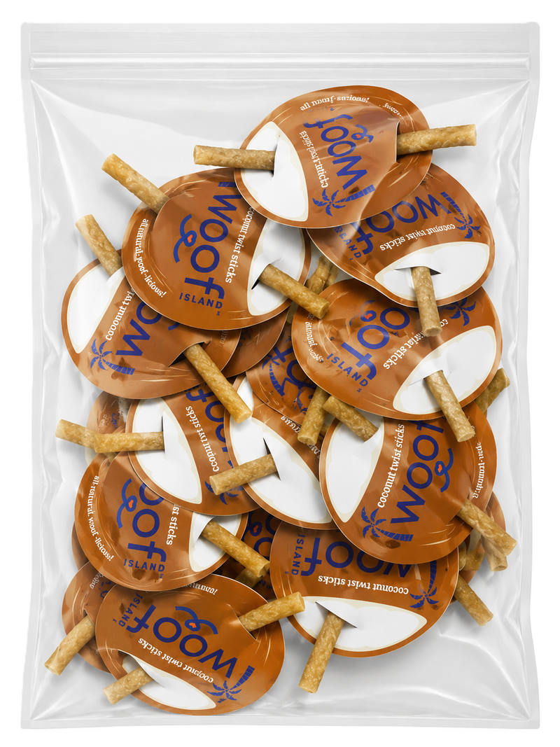 Woof Island Single Treats - Bulk
