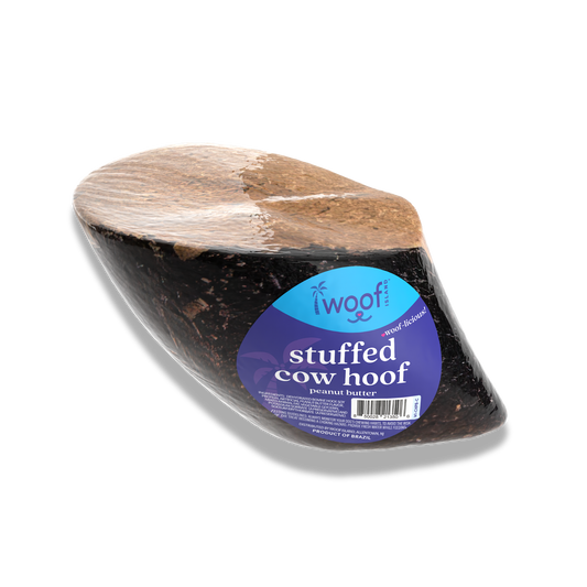 Peanut Butter Filled Cow Hoof – Protein-Rich Dog Chew