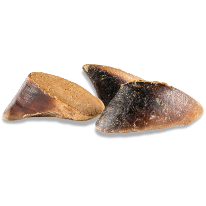 Durable Bacon & Cheese Stuffed Cow Hoof for Aggressive Chewers