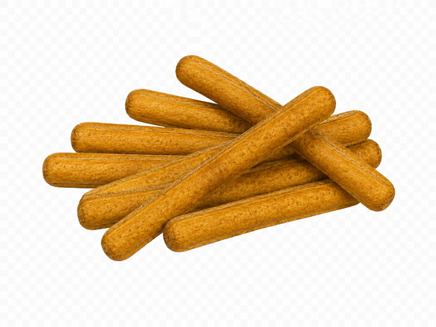 Woof Island Smoked Kalua Pork Rolls with Pineapple, High-Protein Dog Chews