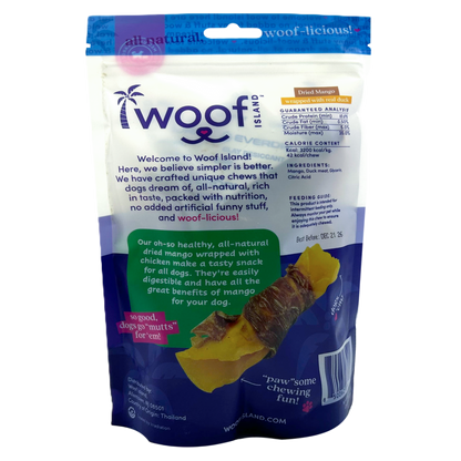 Dried Mango Wrapped With Real Duck – 6oz Bag