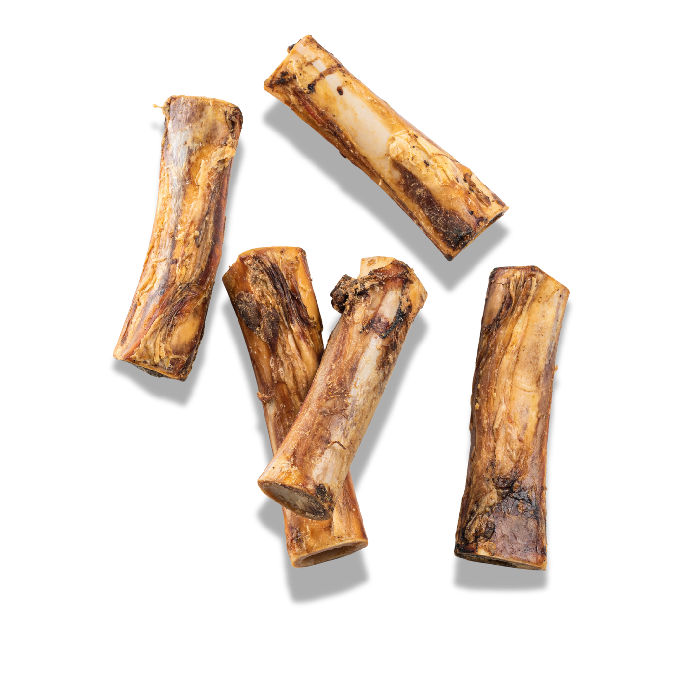 Woof Island Marrow Bone Dog Chew, Long-Lasting Natural Beef Bone for Aggressive Chewers 6 Inch