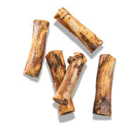 Woof Island Marrow Bone Dog Chew, Long-Lasting Natural Beef Bone for Aggressive Chewers 6 Inch