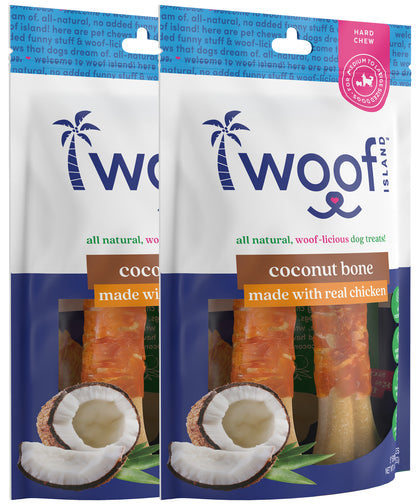 Natural Coconut Bones with Chicken – Vitamin-Rich & Digestible Dog Treat