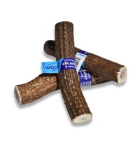 Premium X-Large Elk Antler Dog Treat – Long Lasting Natural Chew - Whole or Split