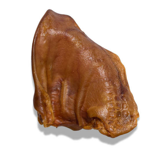 Whole Pig Ear Dog Chews – High-Protein & Crunchy Natural Treat